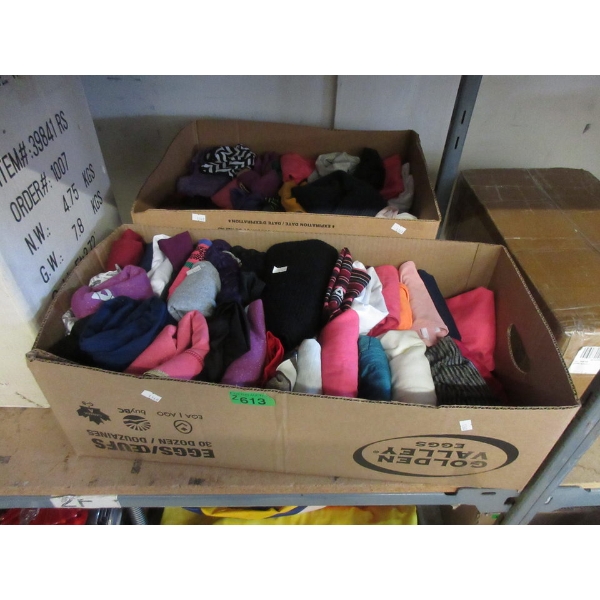 2 Boxes of Overstock & Customer Return Clothing