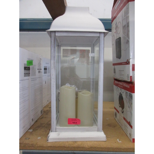 LED Patio Lantern - 9  x 9  x 20  Tall 