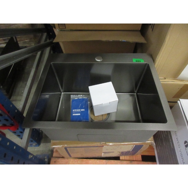 304 Stainless Steel Drop-In Kitchen Sink in Box
