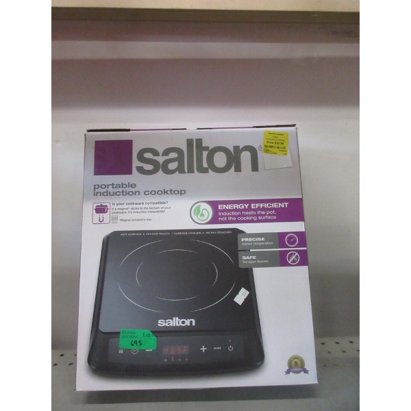 Salton Portable Induction Cooktop - Black