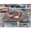 Image 1 : 7 Pcs. Lot of Silver Plated Tea Set and Trays