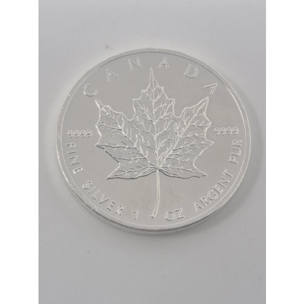 1 Oz .9999 Silver 2013 Canada Maple Leaf Coin 