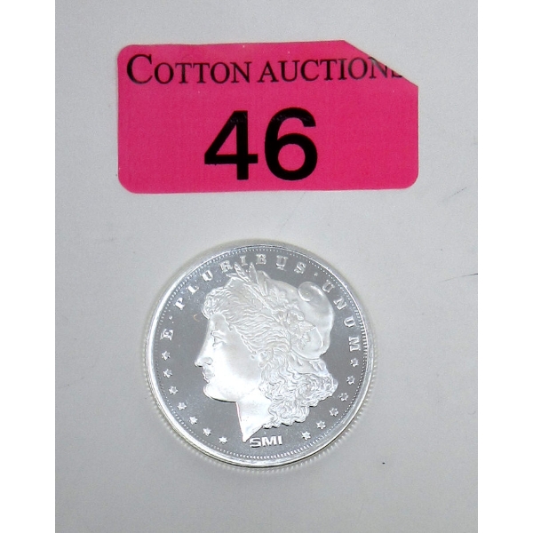 1 Oz .999 Silver E.Pluribus.Unum Round 