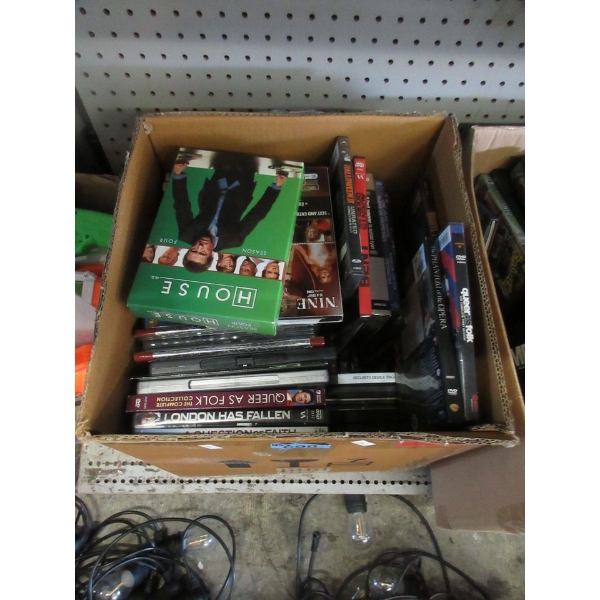 40+ Assorted DVD Movies, TV Shows 