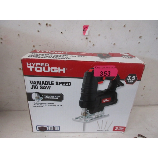 Hyper Tough Variable Speed Jig Saw
