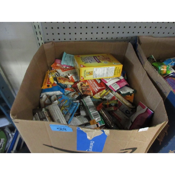 Box of Assorted Food Products & Snacks