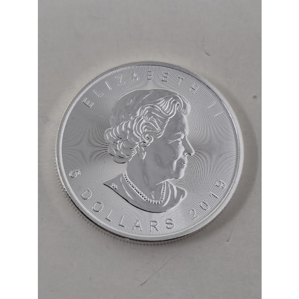 1 Oz .9999 Silver 2019 Canada Maple Leaf Coin 