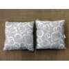 Image 1 : 2 Taupe Accent Cushions - 18" x 18"