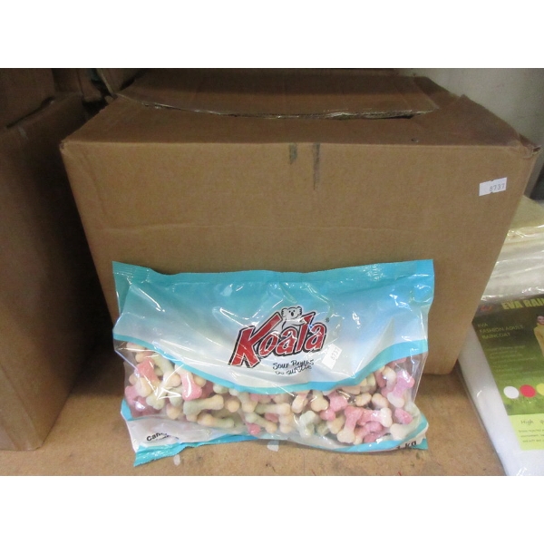 12 KG Case of Kola Sour Bones Candy