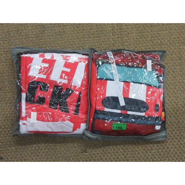 2 Assorted Full/Double Duvet Cover Sets 