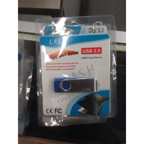 10 New 512 GB USB 2.0 Flash Drives