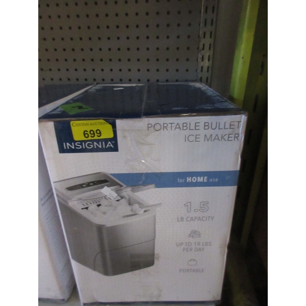 Insignia 1.5 LB Portable Bullet Ice Maker 