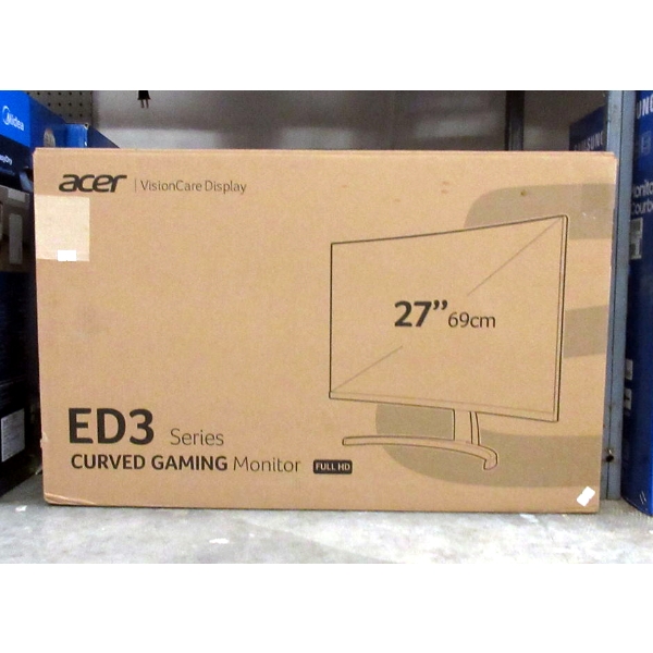 Acer 27" Curved Gaming Monitor - ED3 Series