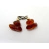 Image 3 : Vintage 34" Amber Necklace  & Earring Set