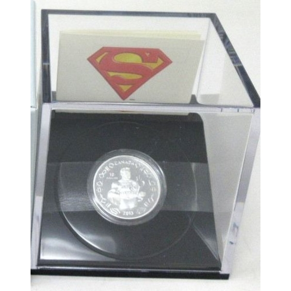 2013 .9999 Silver 1/2 Oz 75th Anniversary of Superman Coin 