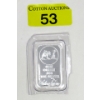 Image 1 : 1 Oz .999 Silver Miner/Mule SilverTowne Bar 
