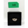 Image 3 : Ladies Estate 10KT Yellow Gold Cluster Ring 