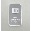 Image 1 : 1 Oz .999 Silver TD Bank Investor Bar 