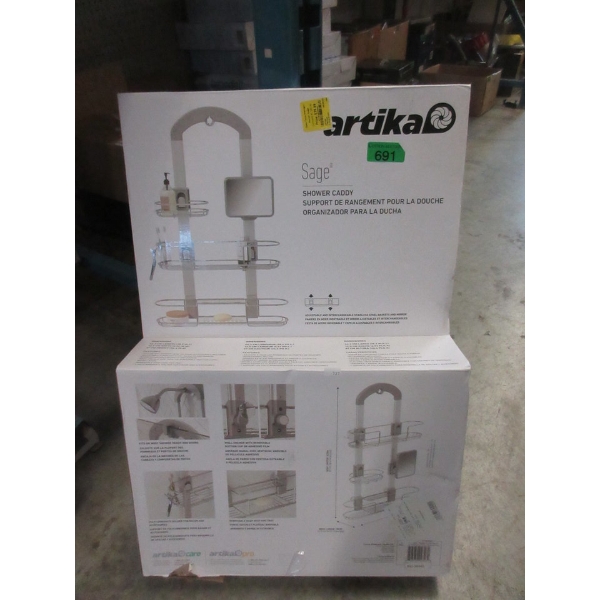 Artika "Sage" Shower Caddy in Box