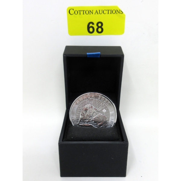 2 Oz .9999 Silver 2025 Bear/Bull Coin 