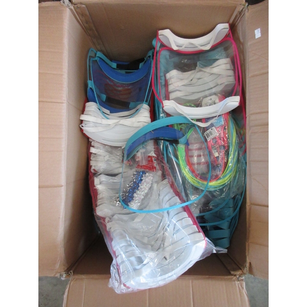 Box of 50 New Face Shields on Head Bands