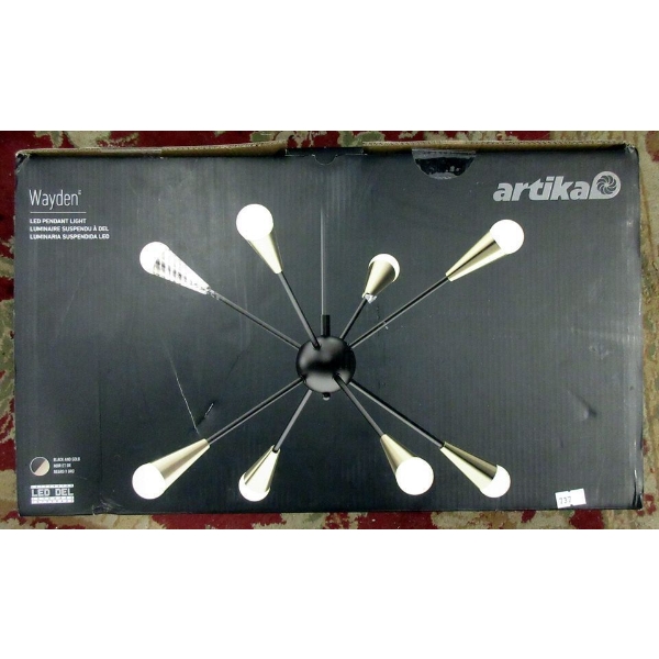 Artika "Wayden" LED Pendant Light - MCM Style 