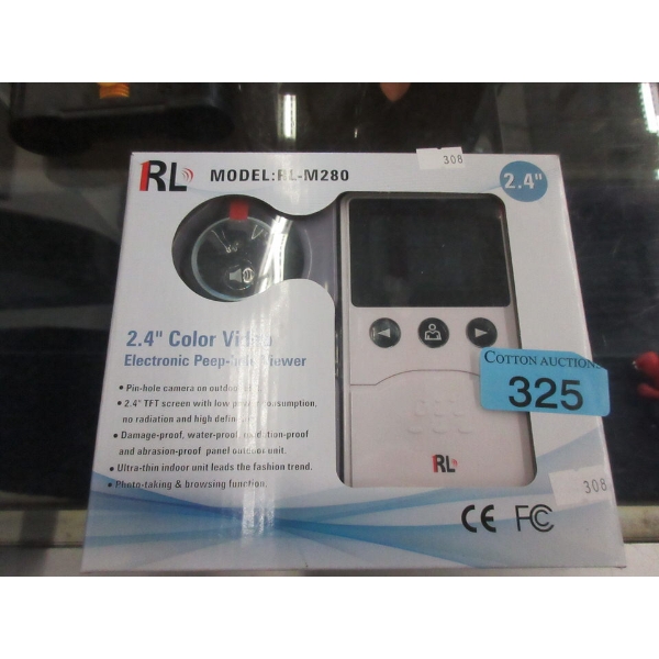 2.4" Colour Video Electronic Peep-hole Viewer