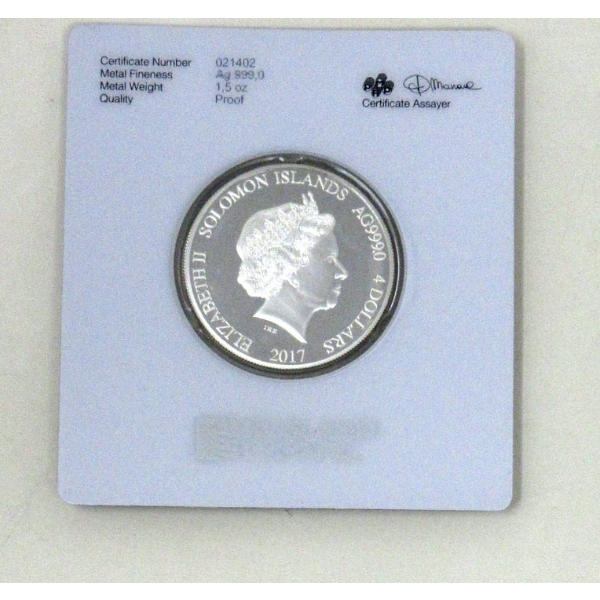 1.5 Oz .999 Silver PAMP Suisse Liberty Coin 