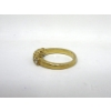 Image 3 : 14 K Yellow Gold 5-Diamond Ring - .79 CTW