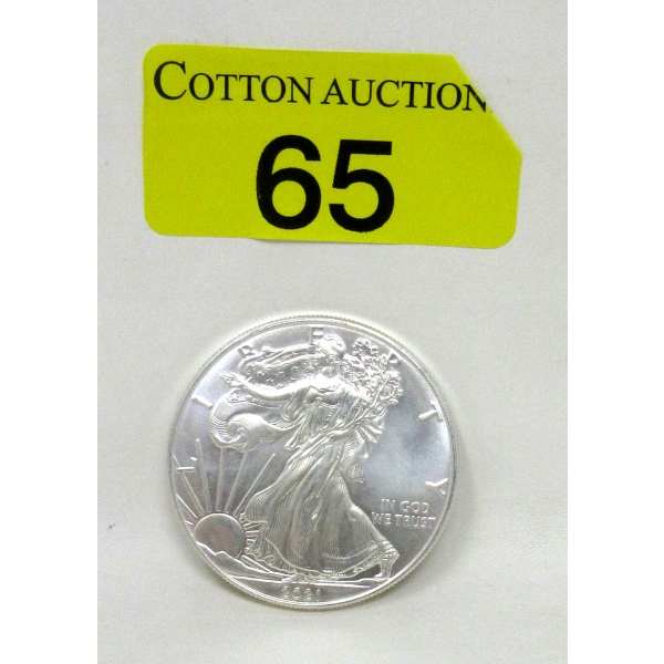 1 Oz .999 Silver 2021 Walking Liberty Coin 