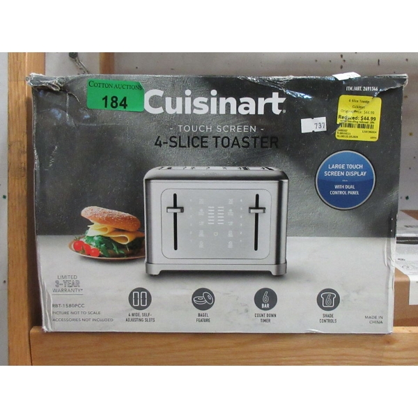 Cuisinart 4-Slice Touch Screen Toaster