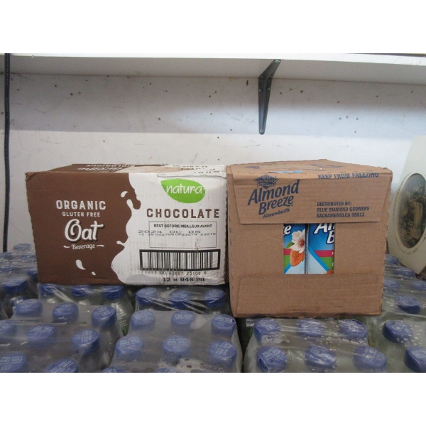 1 Case of Almond Breeze & 1 Case of Oat Beverage