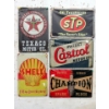Image 1 : 5 New Gas & Auto Themed Metal Signs
