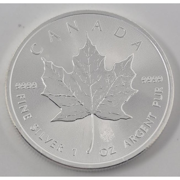 1 Oz .9999 Silver 2015 Canada Maple Leaf Coin 