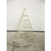 Image 2 : 9 New Gold Colour Metal Pyramid Jewelry Organizers