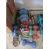 Image 1 : 15 Piece Lot of Weight Belt, Hand Weights & Dumbbell