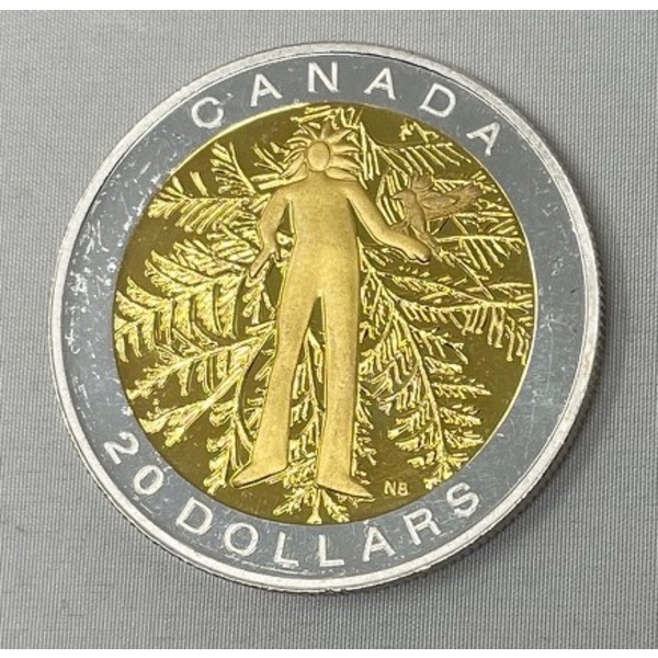 1 Oz .9999 Silver 2014 Canadian Folklore Coin