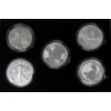 Image 2 : 5 Oz .9999 Silver 2023  World Coin Collection Set 
