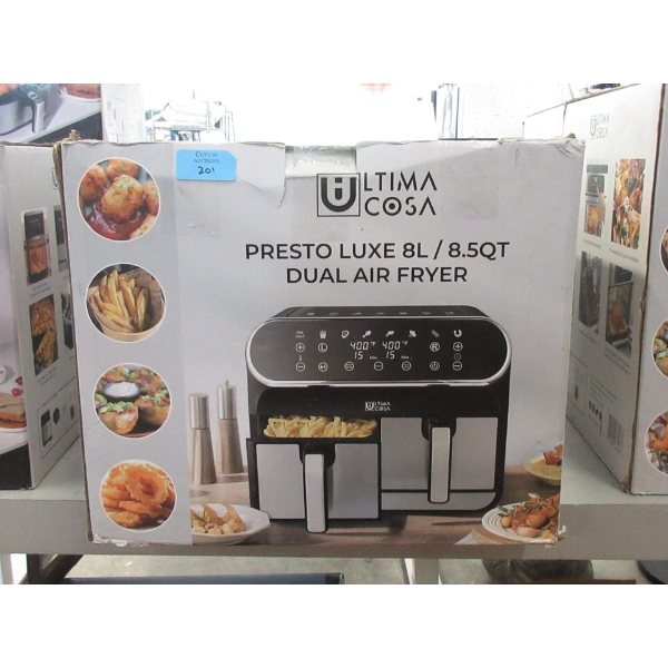Ultima Cosa Presto Luxe Dual 8 L Air Fryer - 8.5 QT