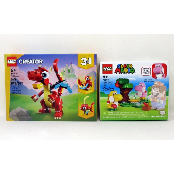 2 New LEGO  Building Toy Sets - Age 6+ 