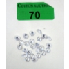 Image 1 : 25 Pieces AAA Grade Cubic Zirconia 7mm Rounds