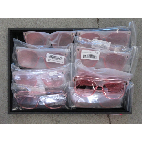 9 New Pink Sunglasses with Pink Lenses