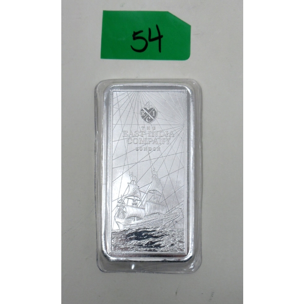 8 Oz/ 250 Gram .999 Silver 2021 St. Helena Legal Tender Bar