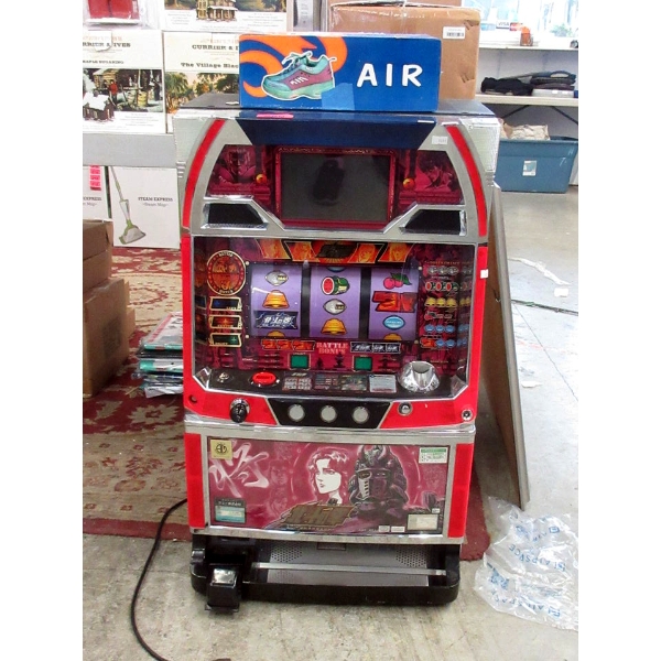 Electric Skill Stop Slot Machine with Tokens
