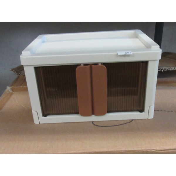 6 New Stackable Mini Storage Bins