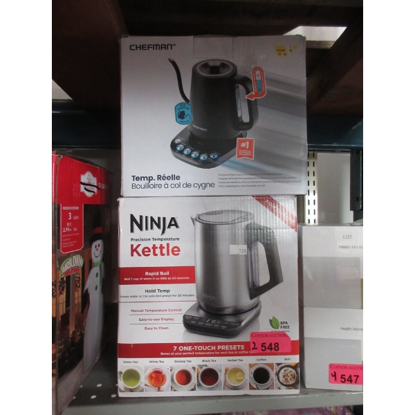 Chefman Kettle & Ninja Kettle 