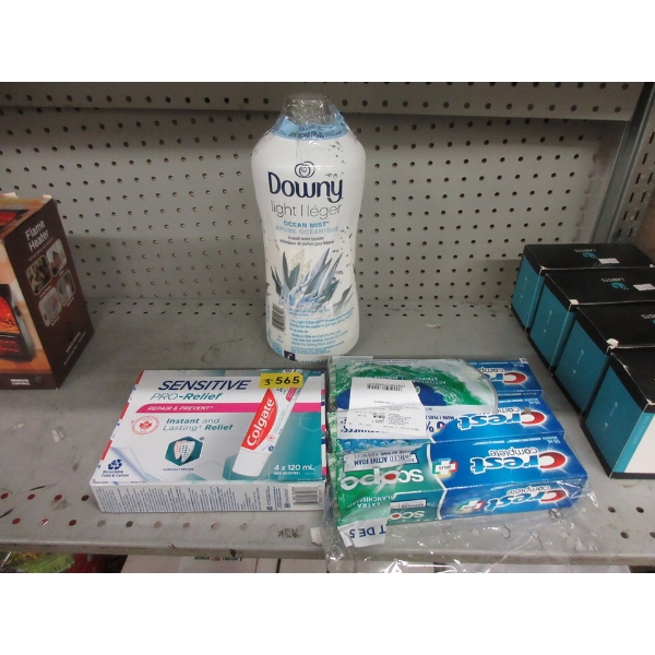 Downy In-Wash Scent Beads & Toothpaste 