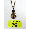 Image 1 : Sajen .925  Silver & Gemstone Gold Plated Necklace