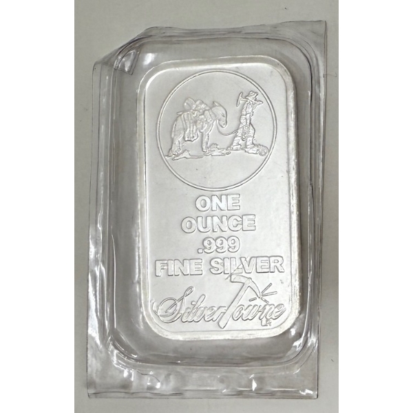 1 Oz .999 Silver SilverTowne Mint Bar 