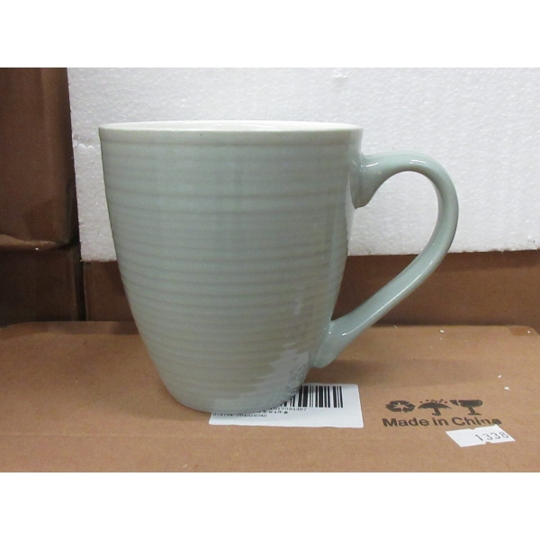 Set of 4 New Dowan 17 Oz. Ceramic Coffee Mugs